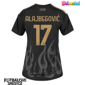 Juventus Kerim Alajbegovic #17 Dámské Alternativní Dres 2026-27 Krátký Rukáv Juventus Kerim Alajbegovic #17 Dámské Alternativní Dres 2026-27 Krátký Rukáv